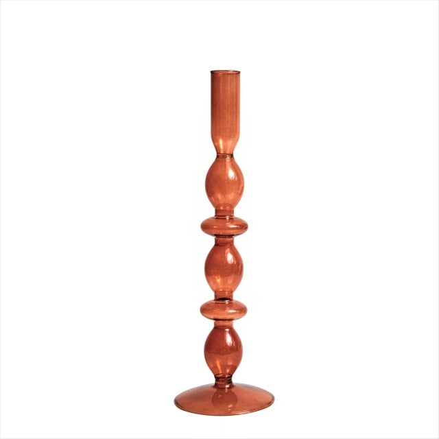 Danish Pastel Colorful Layered Candle Stick - Starhauz.com