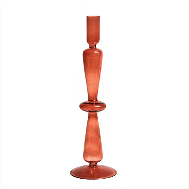 Danish Pastel Colorful Layered Candle Stick - Starhauz.com