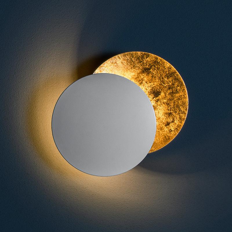 Creative Rotatable Moon Phase Wall Lamp - Lighting