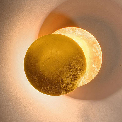 Creative Rotatable Moon Phase Wall Lamp - Lighting