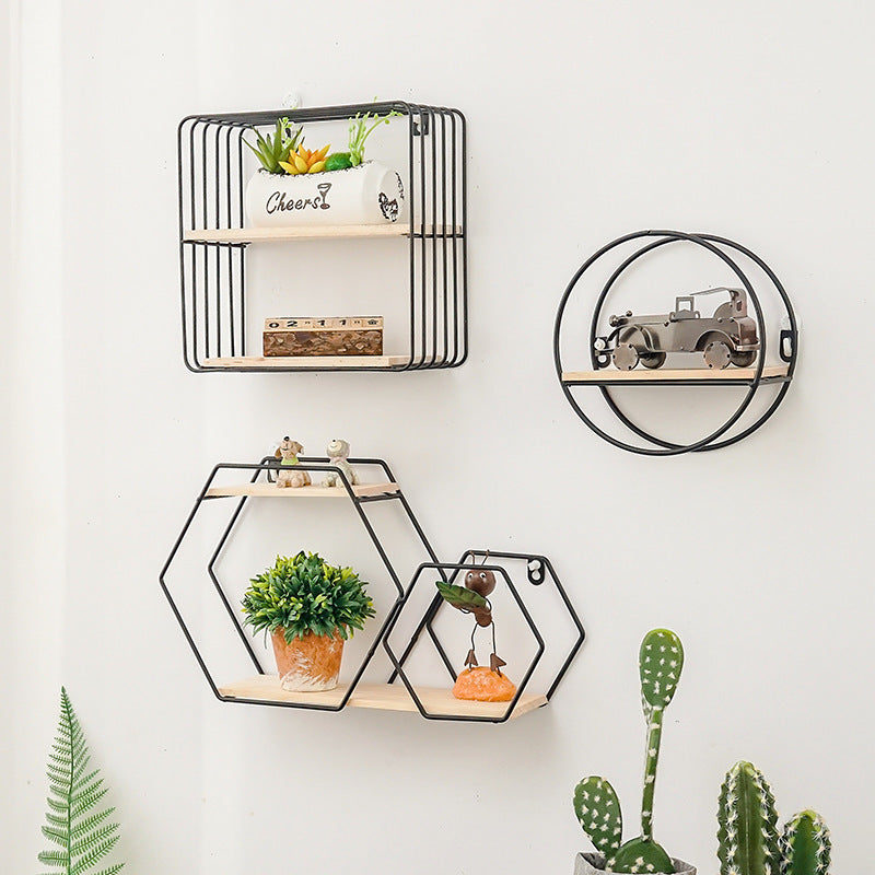 Elegant Geometry Wall Shelf - Starhauz.com