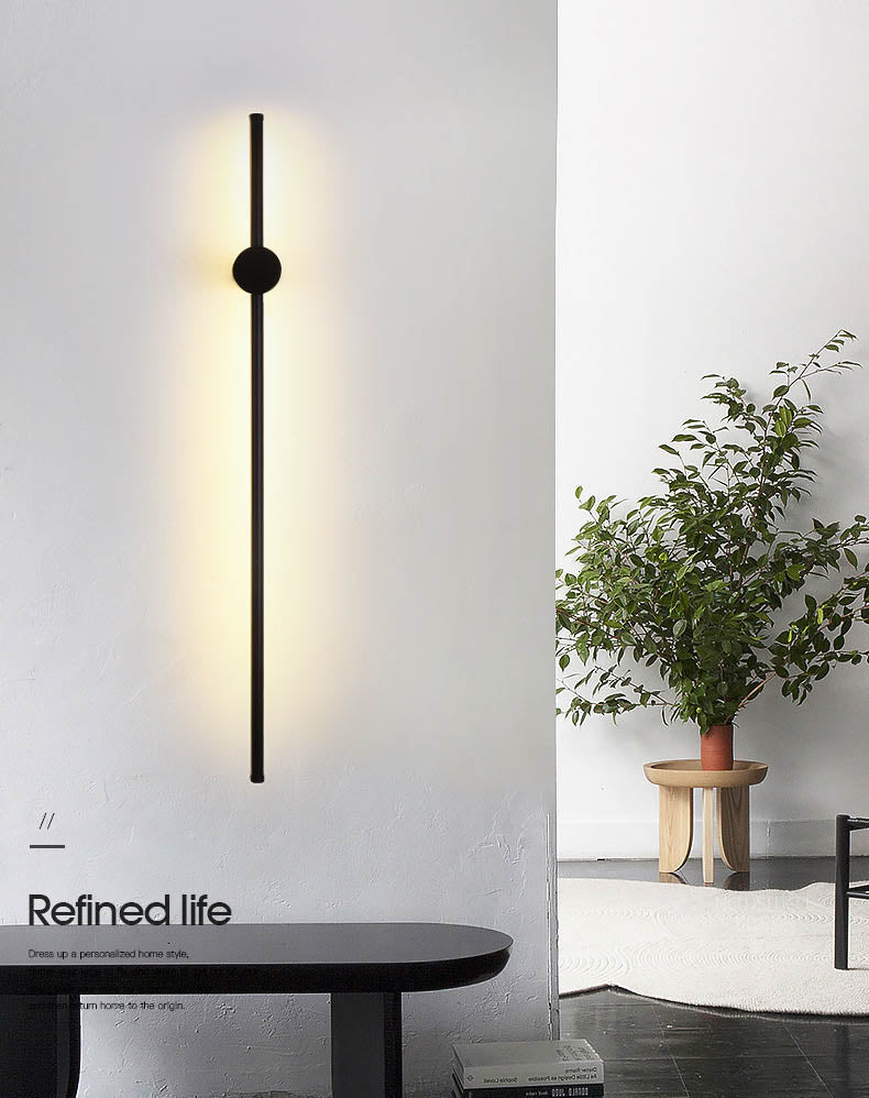 Nordic Sleek Linear Wall Lights - Lighting