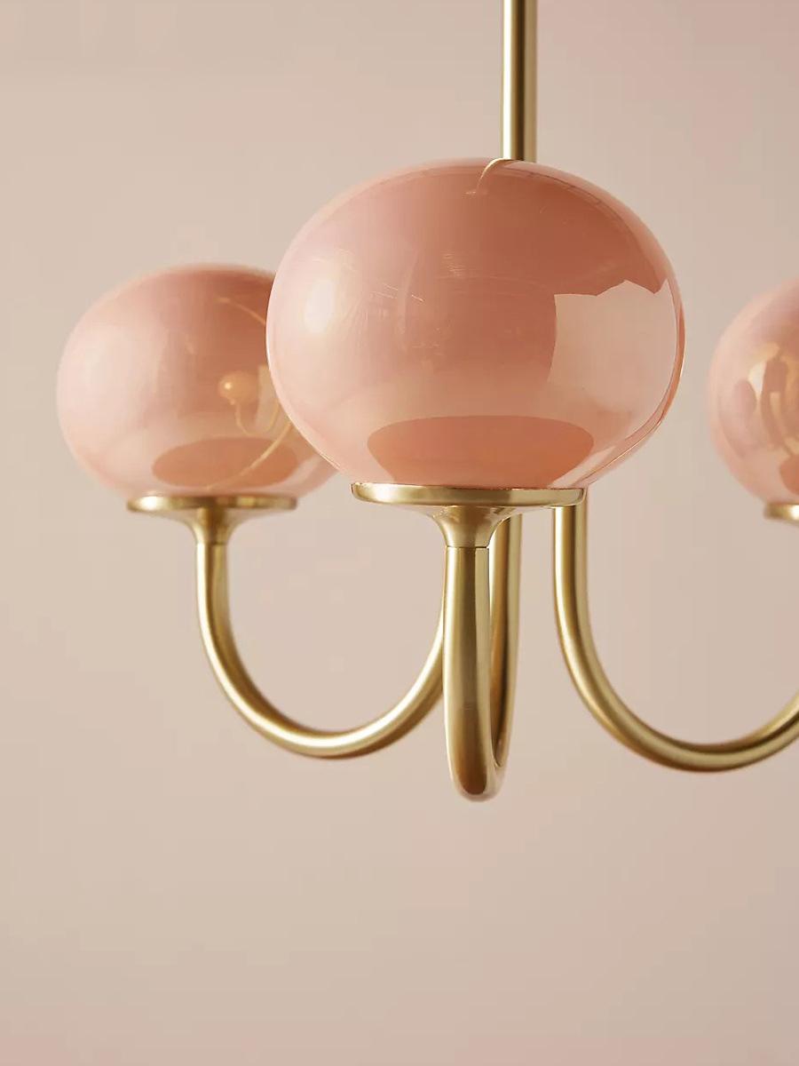 Art Deco Elegance Glass Ball Chandelier - Lighting