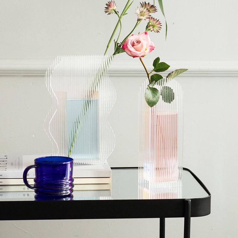 Mystery Shadow Flower Acrylic Vase - Starhauz.com