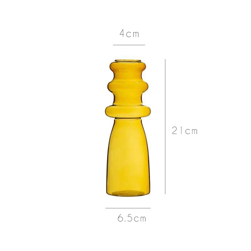 Candy Color Threaded Shaped Vase - Starhauz.com