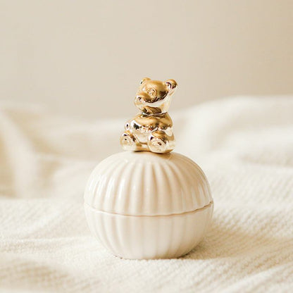 Lustrous Animal Jewelry Storage Jar - Starhauz.com