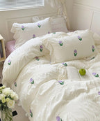 Coquette Room Tulip Ruffle Bedding Set - Bedding