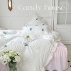 Coquette Room Tulip Ruffle Bedding Set - Bedding