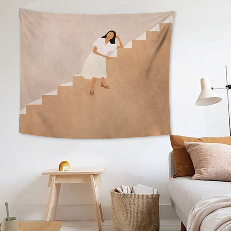 Abstract Bohemian Graphic Tapestry - Starhauz.com