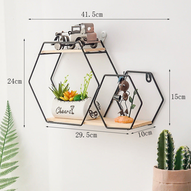 Elegant Geometry Wall Shelf - Starhauz.com