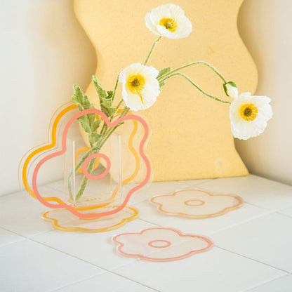 Flower Acrylic Vase - Starhauz.com