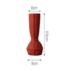 Morandi Color Stitched Ceramic Vase - Starhauz.com