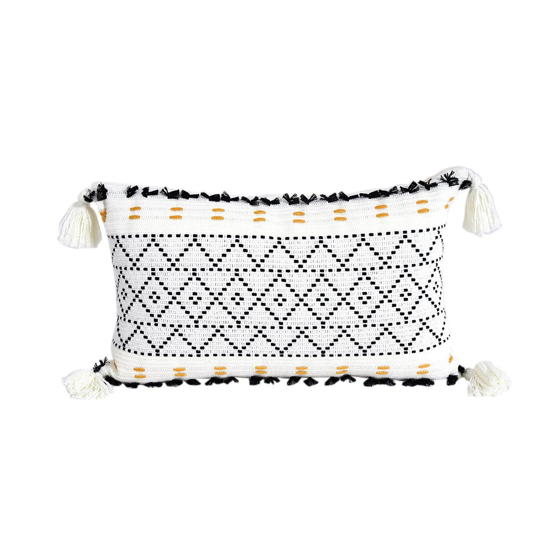 Bohemian Geometry Tassel Pillow - Starhauz.com