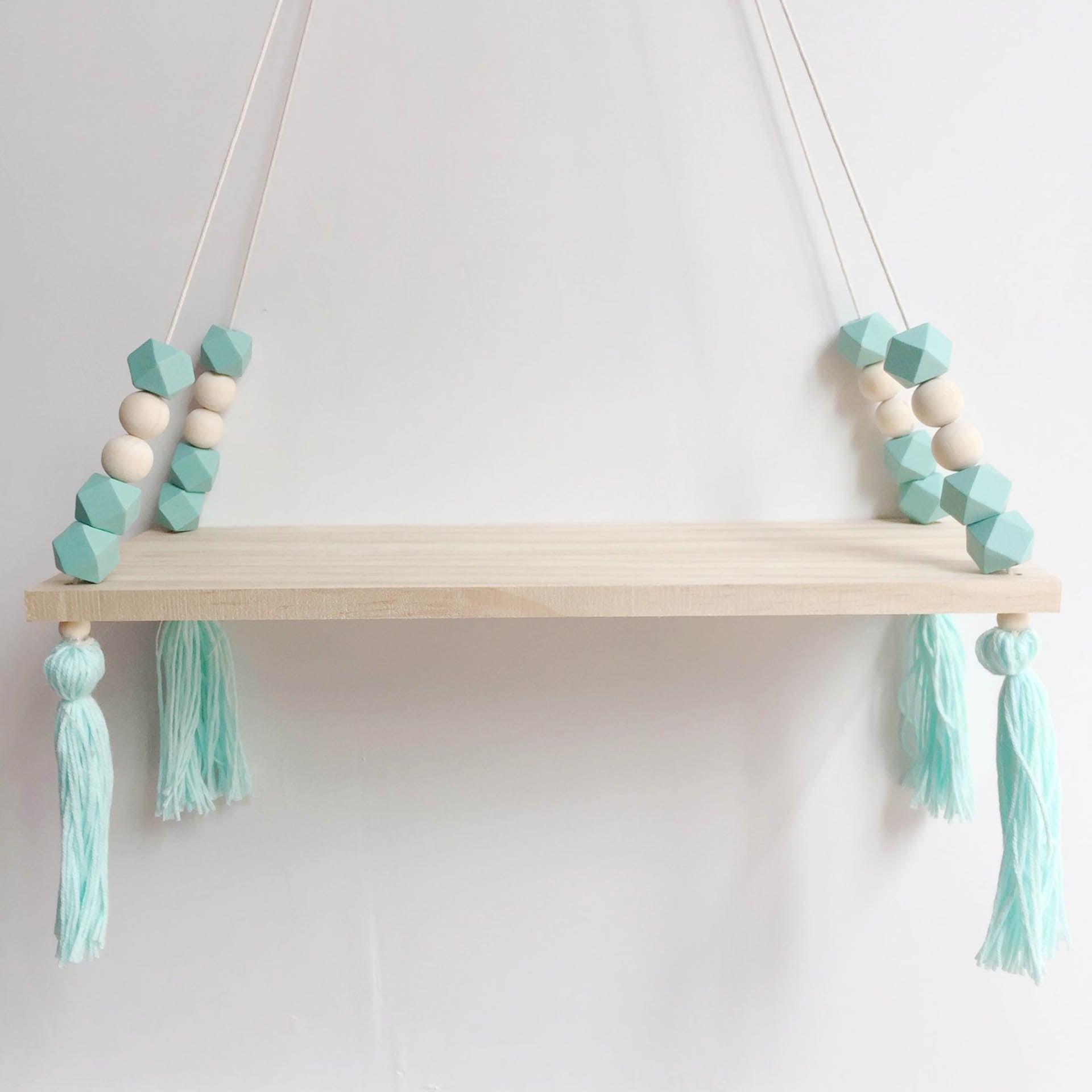 Colorful Beads Tassel Wall Shelf - Starhauz.com
