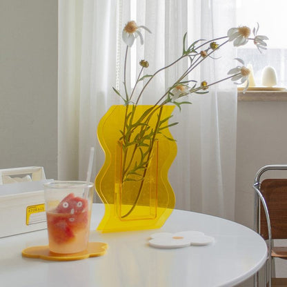 Flower Acrylic Vase - Starhauz.com