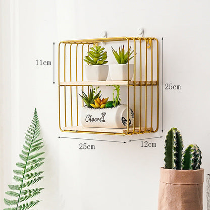 Elegant Geometry Wall Shelf - Starhauz.com