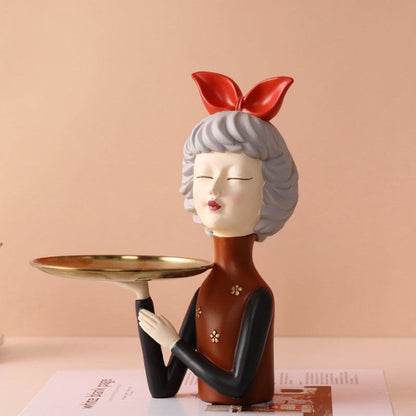 Creative Tray Girl Cute Ornaments - Starhauz.com