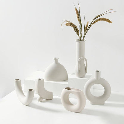 Abstract Museum Pottery Vase - Starhauz.com