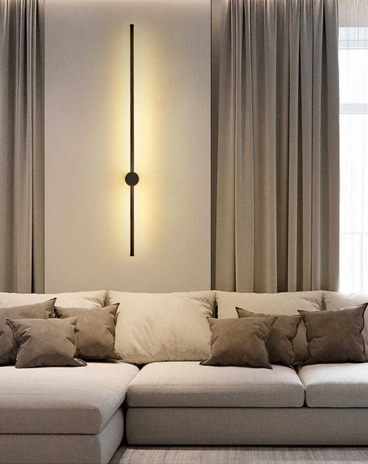 Nordic Sleek Linear Wall Lights - Lighting