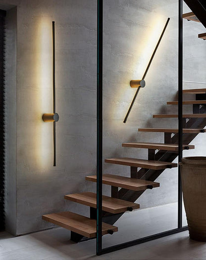 Nordic Sleek Linear Wall Lights - Lighting