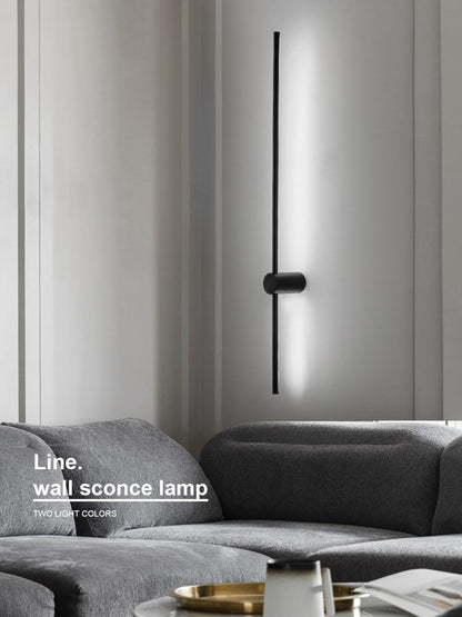 Nordic Sleek Linear Wall Lights - Lighting