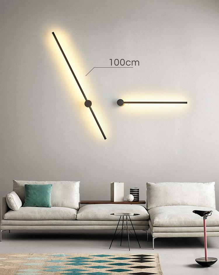 Nordic Sleek Linear Wall Lights - Lighting