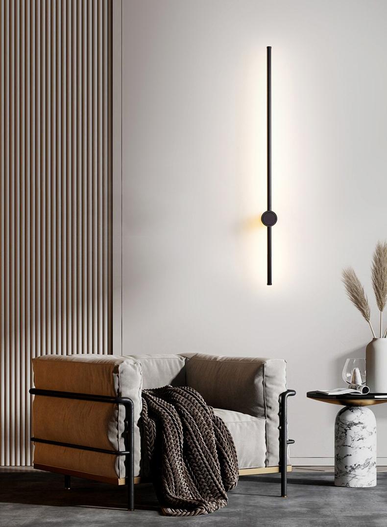 Nordic Sleek Linear Wall Lights - Lighting