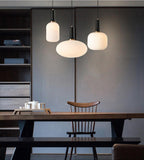 Nordic Fluted Glass Pendant Lights - Lighting