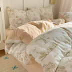 Cottage Rabbit In The Woods Bedding Set - Bedding