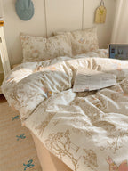 Cottage Rabbit In The Woods Bedding Set - Bedding