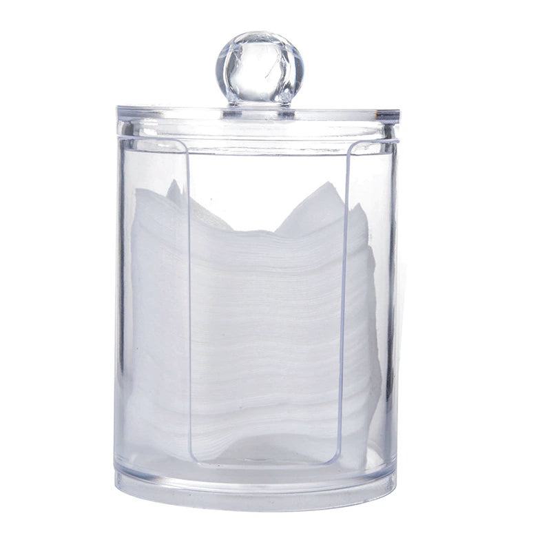 Transparent Cotton Bud Jar - Starhauz.com