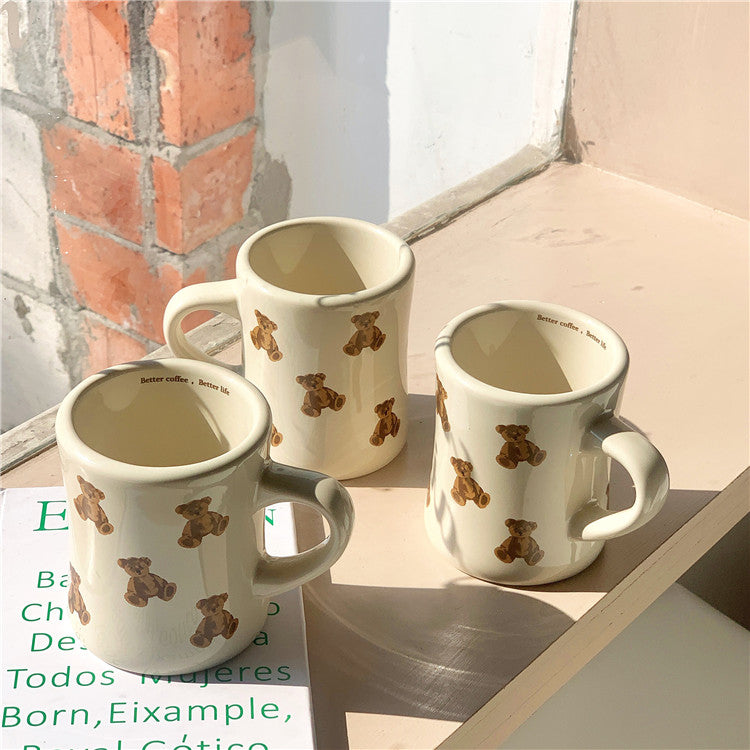 Teddy Bear Cozy Coffee Mug - Kitchen