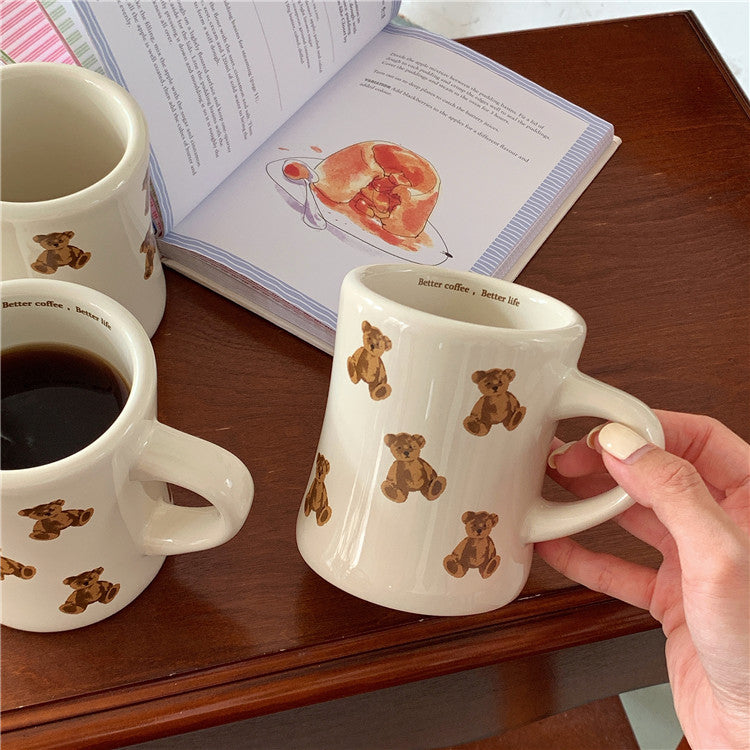 Teddy Bear Cozy Coffee Mug - Kitchen