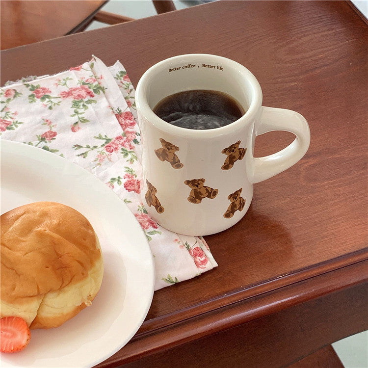 Teddy Bear Cozy Coffee Mug - Kitchen