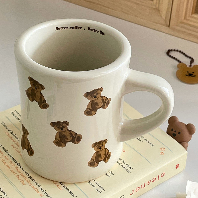 Teddy Bear Cozy Coffee Mug - Kitchen