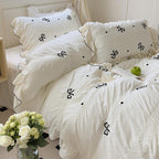 Dreamy Ribbon Ruffle Bedding Set - Bedding