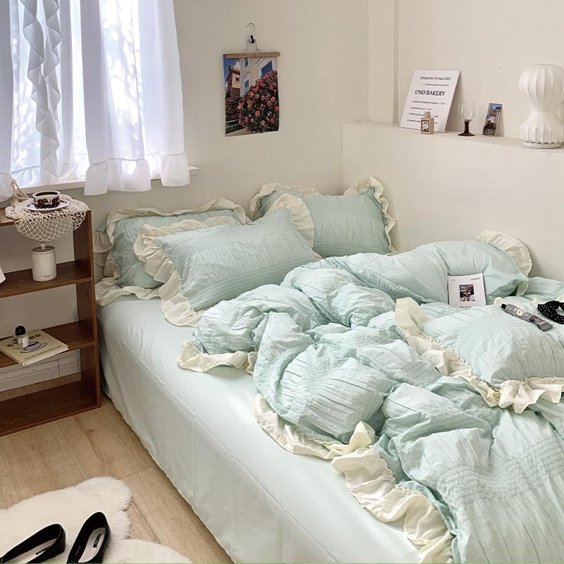 Princesscore Soft Ruffled Bedding Set - Bedding