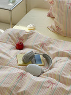 Pastel Ribbon Bliss Bedding Set - Bedding