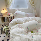 Coquette Aesthetic Ruffle Bedding Set - Bedding