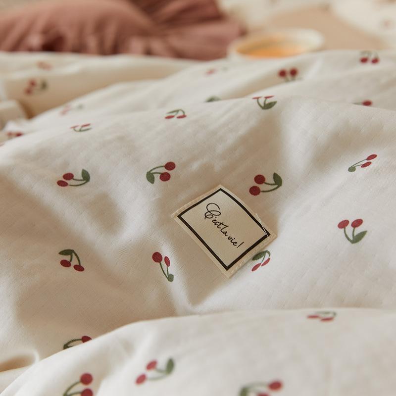 Cottagecore Ruffled Cozy Bedsheet Set - Bedding