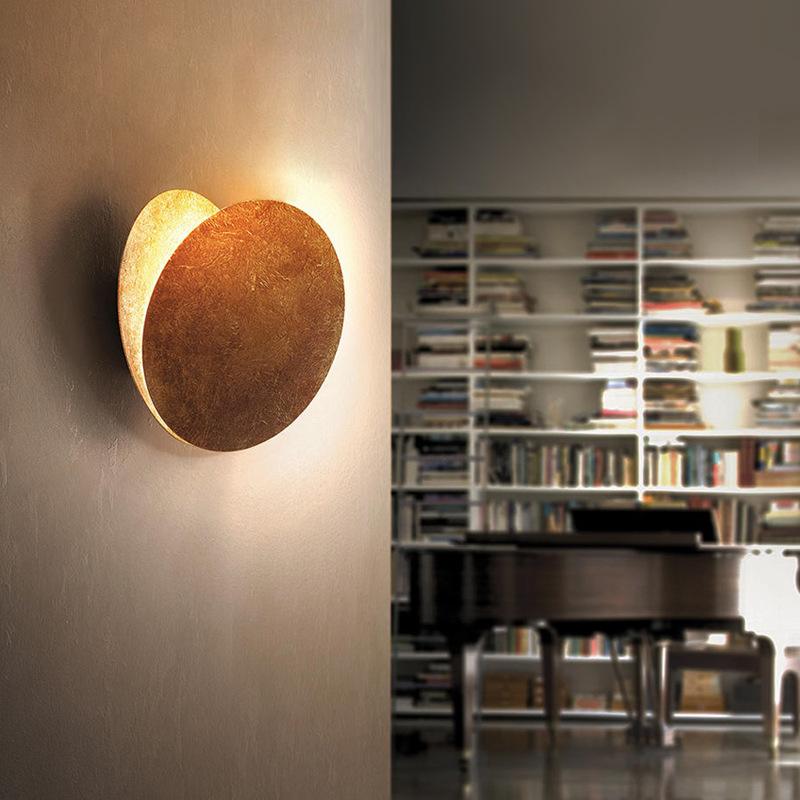 Creative Rotatable Moon Phase Wall Lamp - Lighting