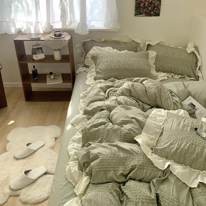 Princesscore Soft Ruffled Bedding Set - Bedding