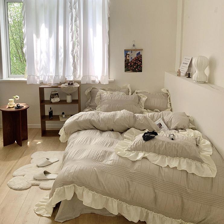 Princesscore Soft Ruffled Bedding Set - Bedding