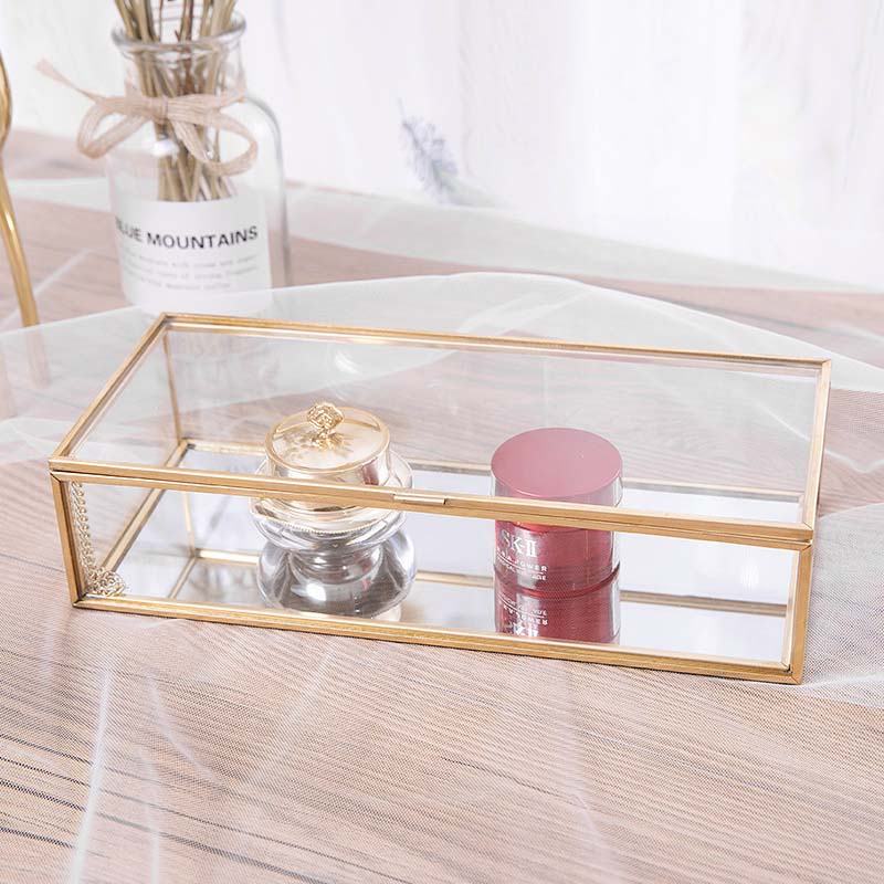 Dust Proof Glass Jewelry Box - Starhauz.com