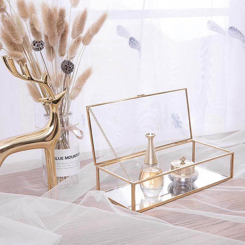 Dust Proof Glass Jewelry Box - Starhauz.com