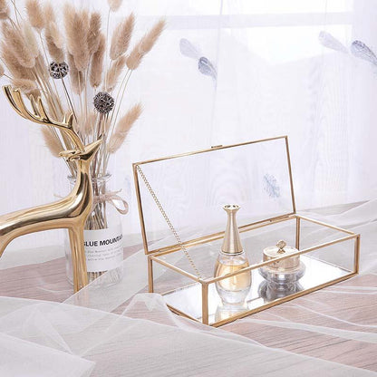 Dust Proof Glass Jewelry Box - Starhauz.com