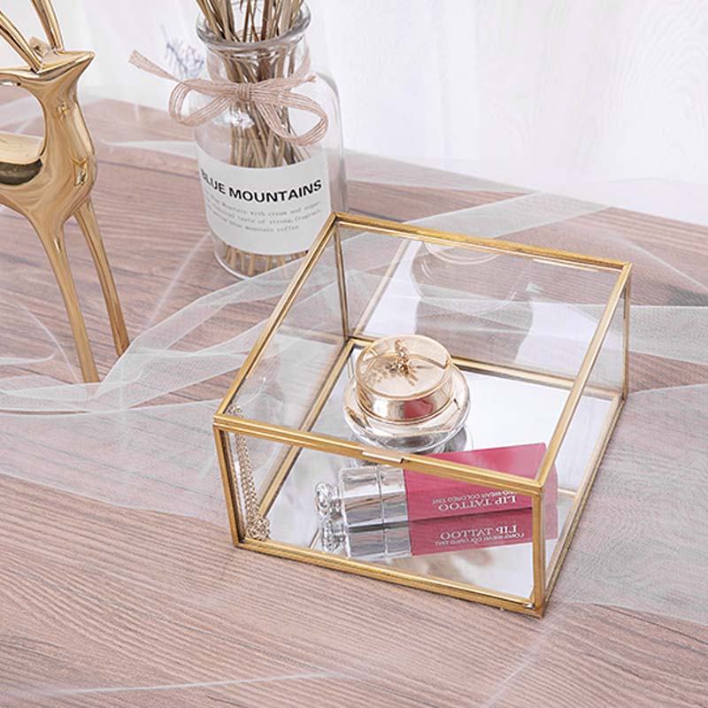 Dust Proof Glass Jewelry Box - Starhauz.com