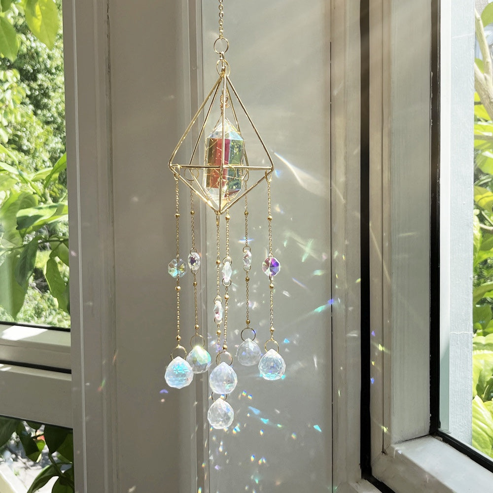 Large Dreamy Crystal Suncatcher