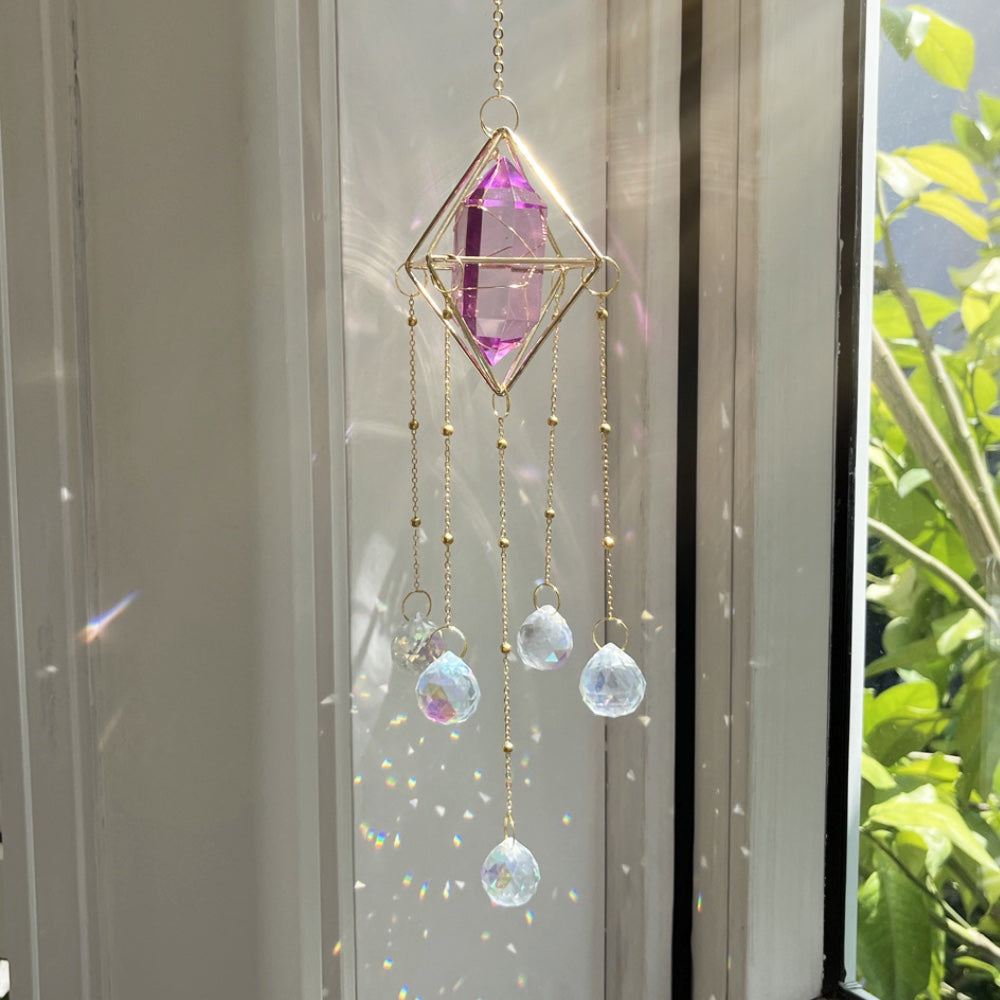 Large Dreamy Crystal Suncatcher