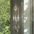Dreamy Snowflake Crystal Suncatcher
